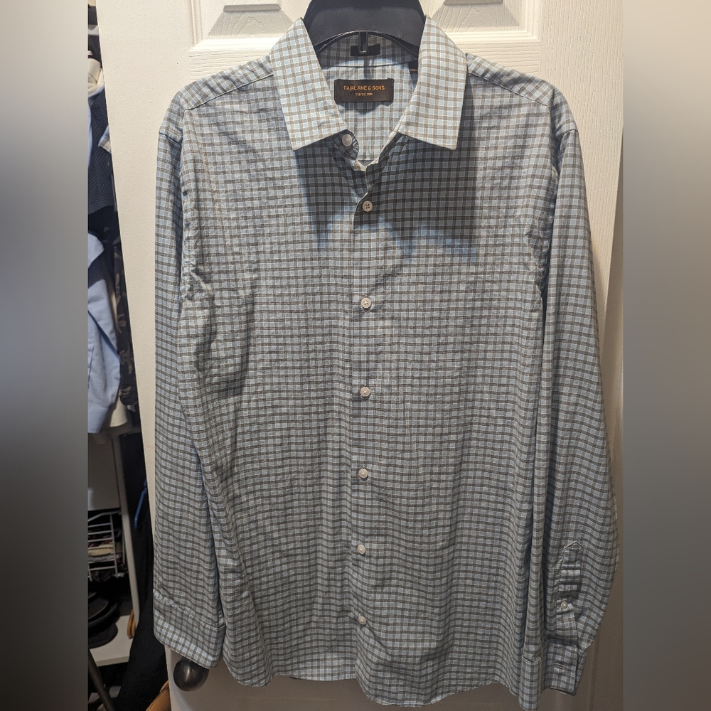 Fairlane & Sons Men's Slim Fit Dress Shirt